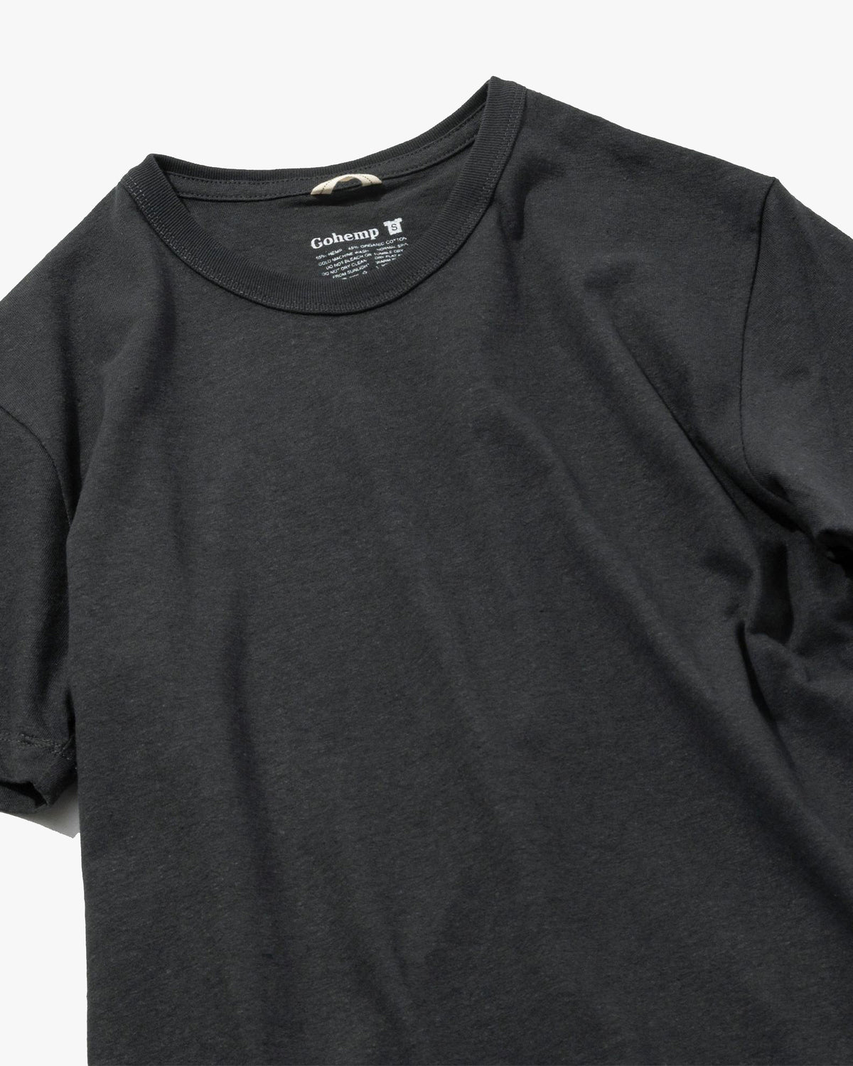GOHEMP Basic S/S Tee - Gunmetal Grey
