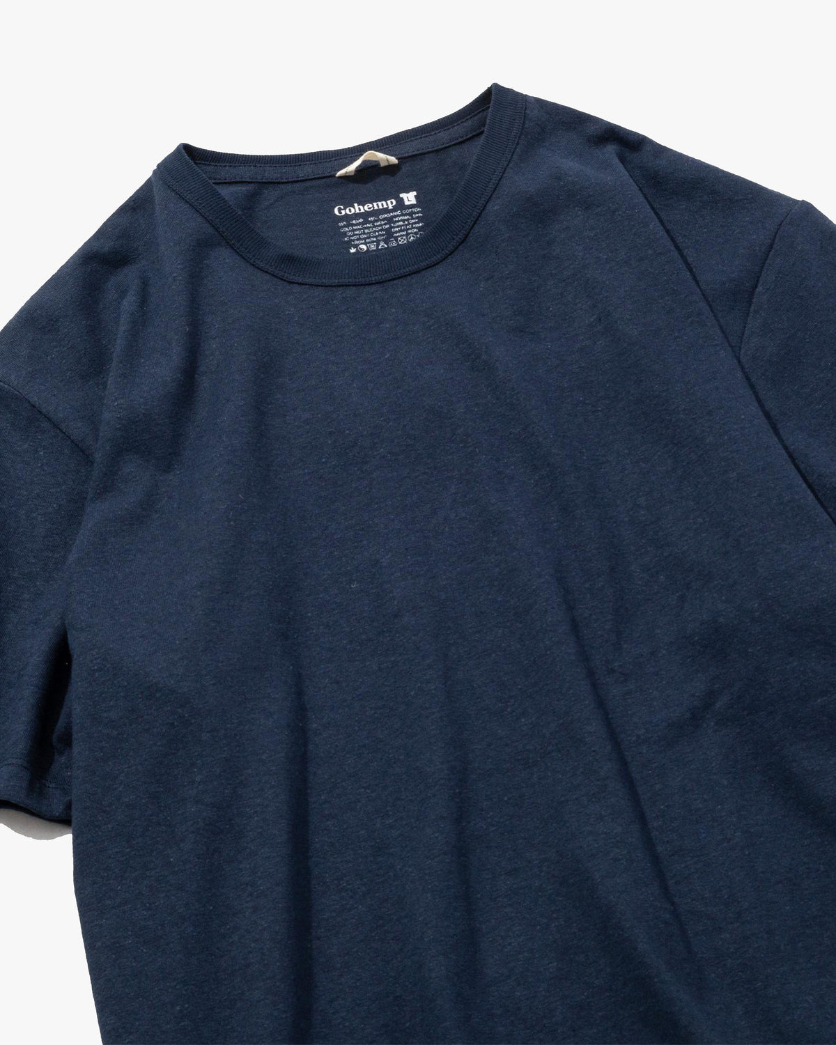 GOHEMP Basic S/S Tee - Marine Navy | GOHEMP T Shirts | JEANSTORE