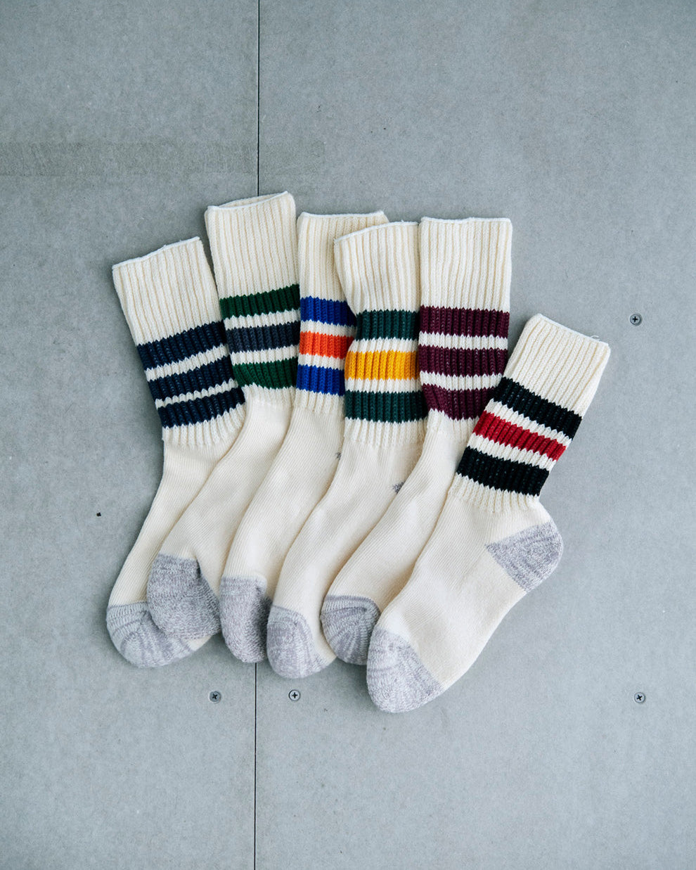 RoToTo R1255 Coarse Ribbed Oldschool Socks - Dark Green | RoToTo Socks | JEANSTORE
