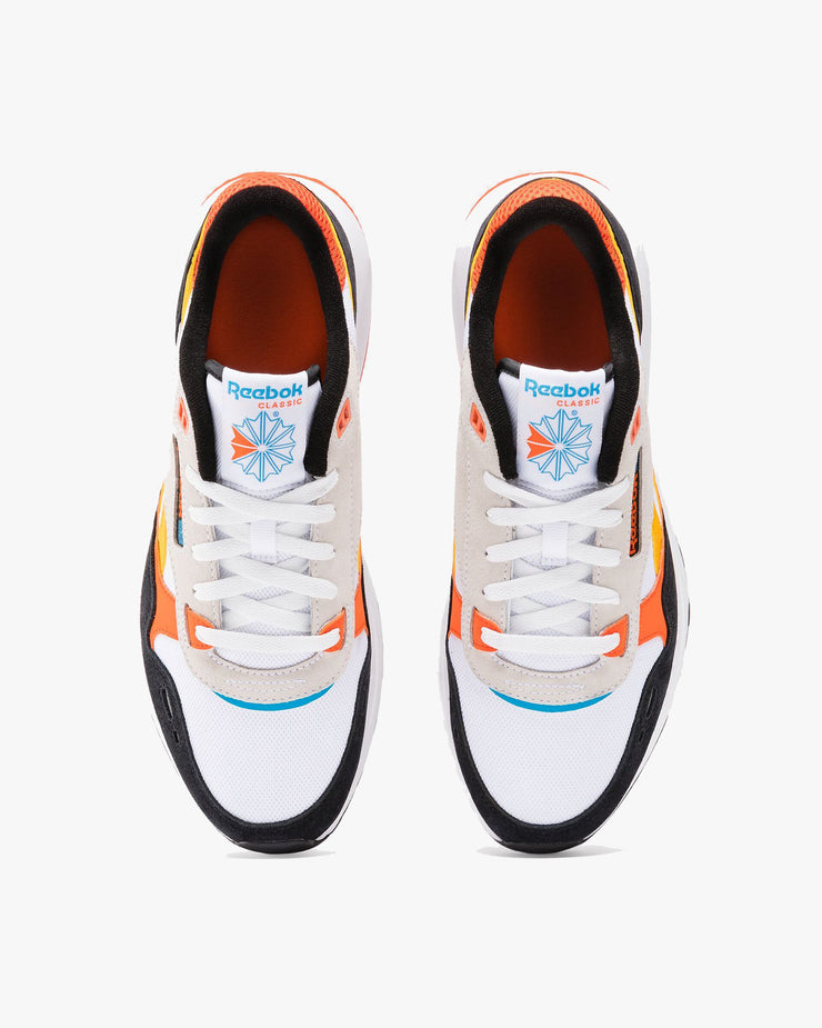 Reebok Classic Leather 2400 - White / Black / Pump Orange