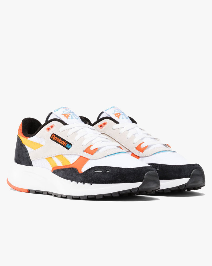 Reebok Classic Leather 2400 - White / Black / Pump Orange