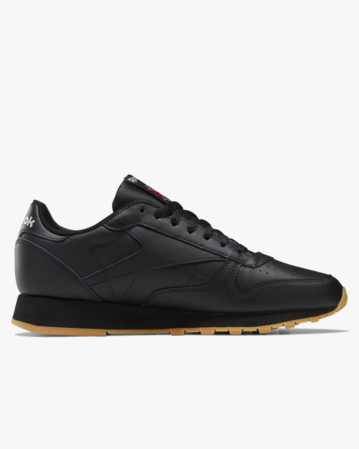 Reebok Classic Leather Core Black Pure Grey Gum