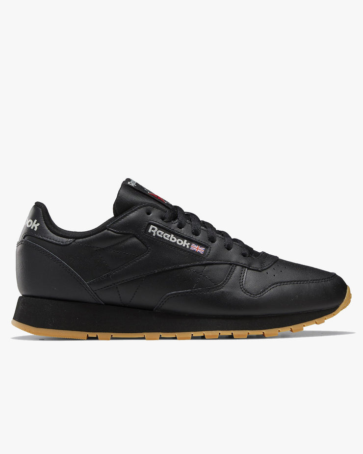 Reebok Classic Leather - Core Black / Pure Grey / Gum | Reebok Classic Trainers | JEANSTORE