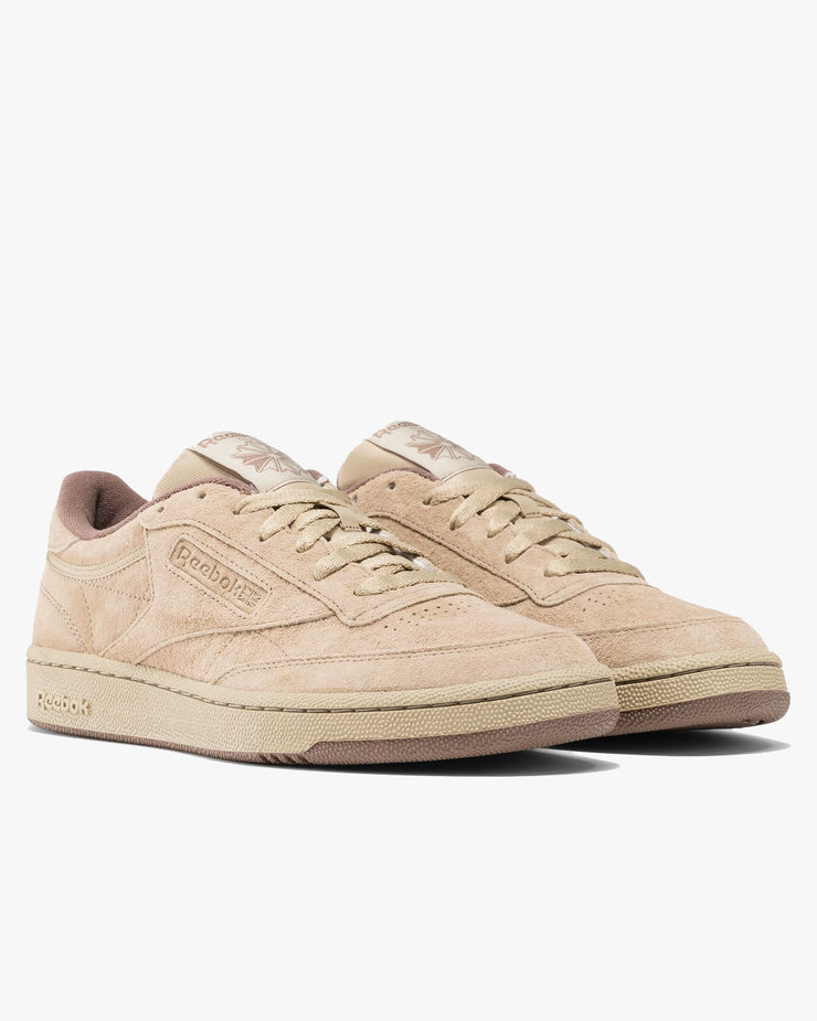 Reebok Classic Club C 85 - Mushroom / Utility Brown | Reebok Classic Trainers | JEANSTORE