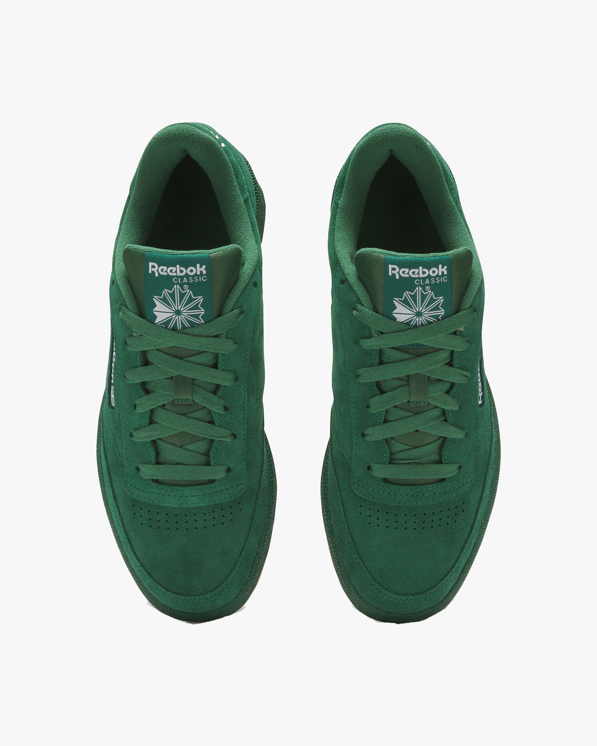 Reebok Classic Club C 85 - Dark Green / White | Reebok Classic Trainers | JEANSTORE