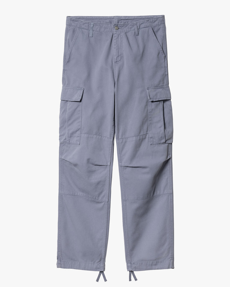 Carhartt WIP Regular Cargo Pant - Bay Blue Garment Dyed