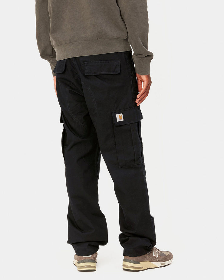 Carhartt WIP Regular Cargo Pant Black Rinsed