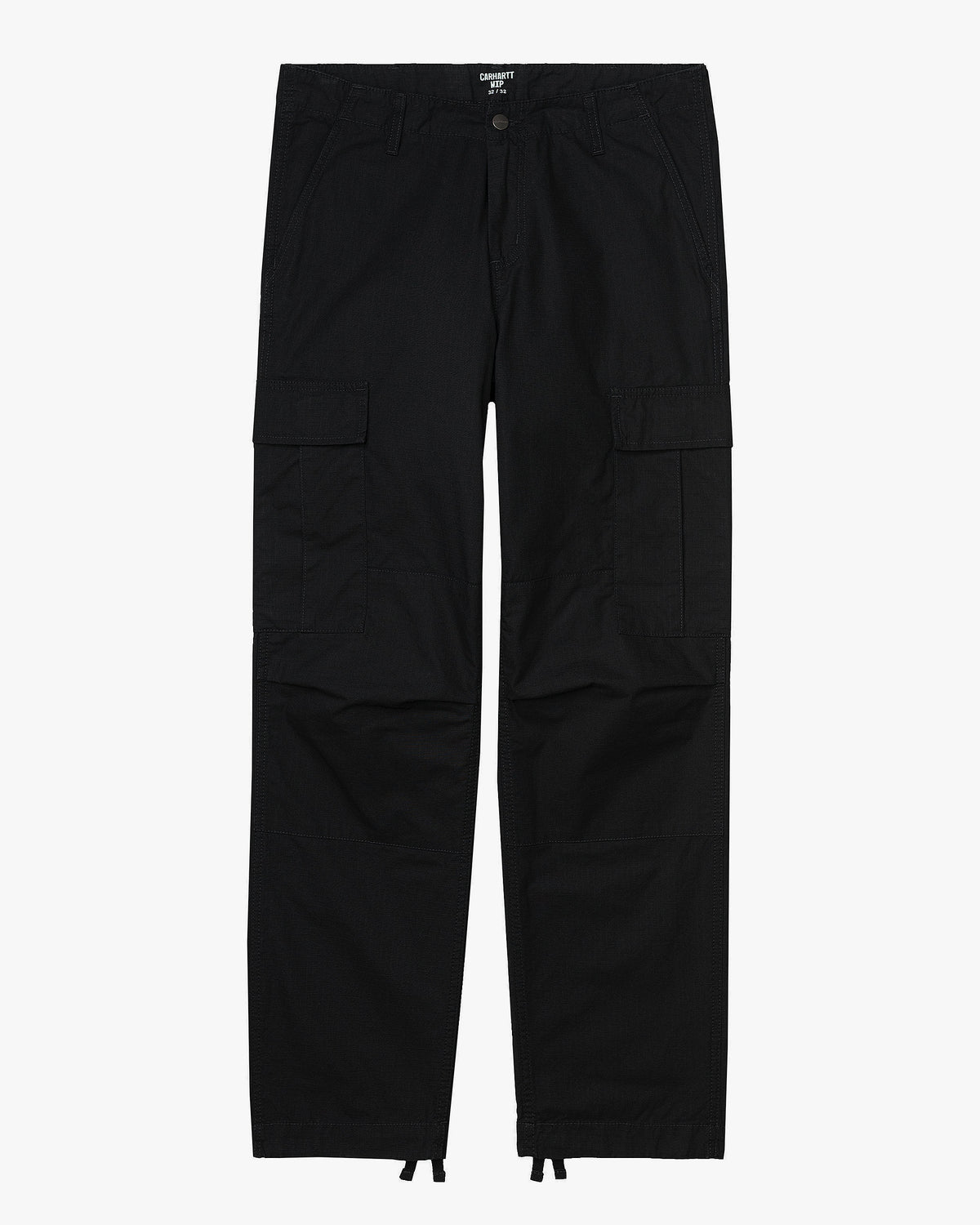 Carhartt WIP Regular Cargo Pant - Black Rinsed | Carhartt WIP Chinos & Non-Denim Pants | JEANSTORE
