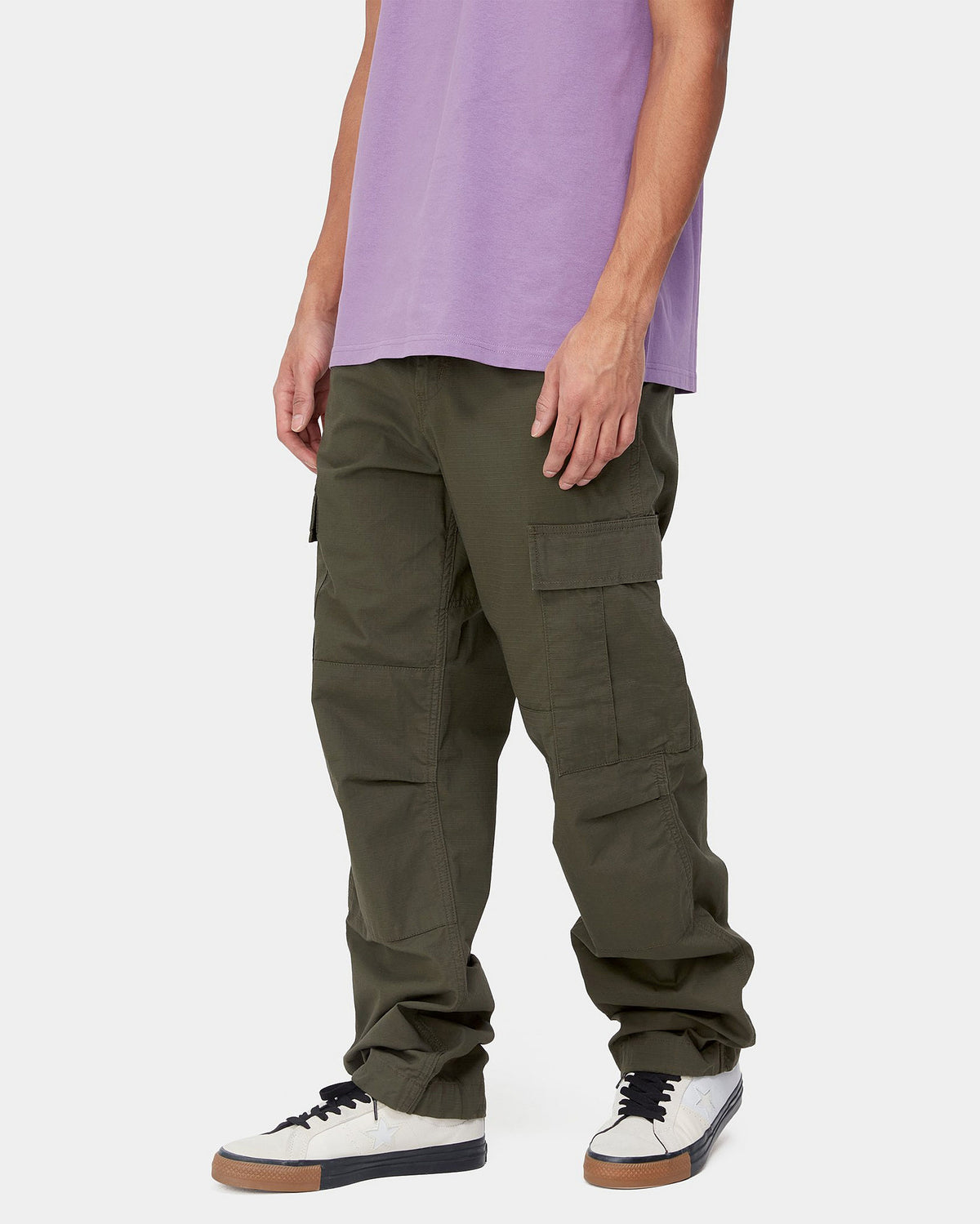 Carhartt WIP Regular Cargo Pant - Cypress Rinsed | Carhartt WIP Chinos & Trousers | JEANSTORE