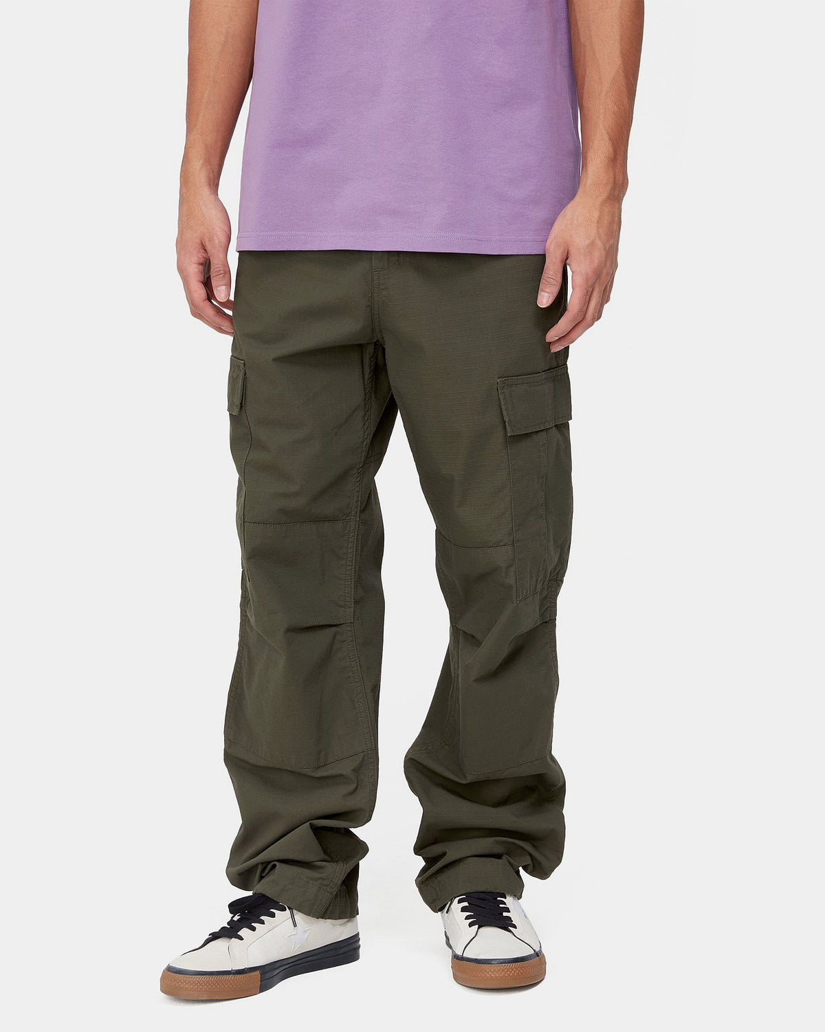 Carhartt WIP Regular Cargo Pant - Cypress Rinsed | Carhartt WIP Chinos & Trousers | JEANSTORE