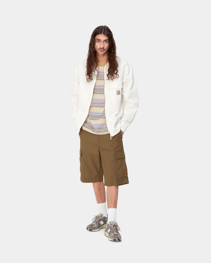 Carhartt WIP Regular Cargo Shorts - Lumber Rinsed