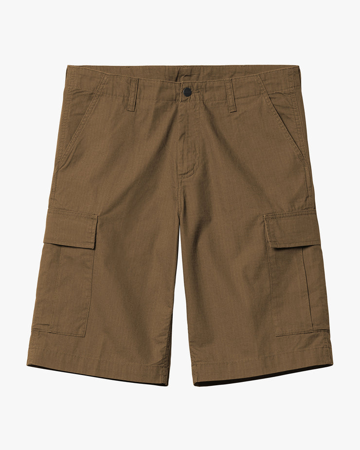 Carhartt WIP Regular Cargo Shorts - Lumber Rinsed