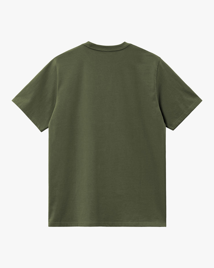 Carhartt WIP American Script Tee - Tarragon