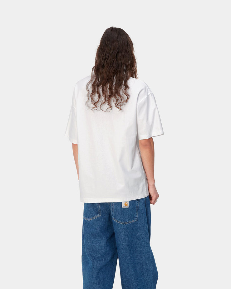 Carhartt WIP Dawson Tee - White | Carhartt WIP T Shirts | JEANSTORE