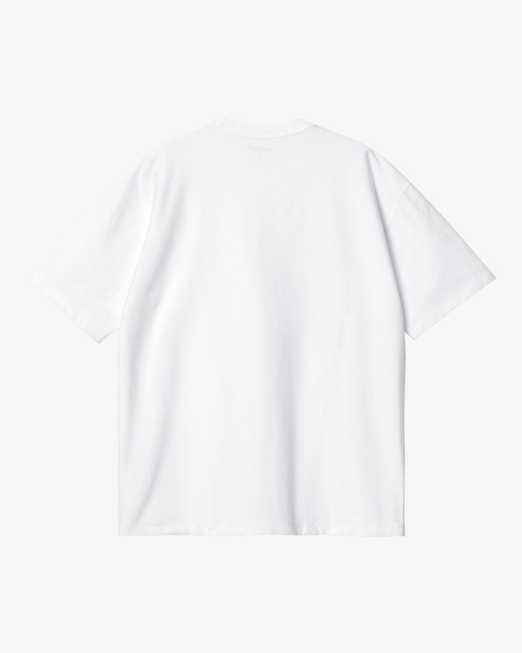 Carhartt WIP Dawson Tee - White | Carhartt WIP T Shirts | JEANSTORE