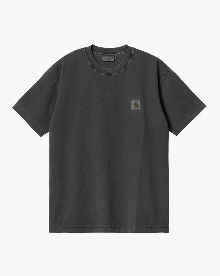 Carhartt WIP Nelson Tee - Charcoal Garment Dyed