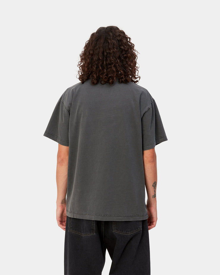 Carhartt WIP Nelson Tee - Charcoal Garment Dyed