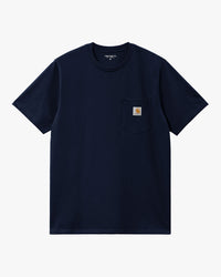 Carhartt WIP Pocket Tee - Dark Navy | Carhartt WIP T Shirts | JEANSTORE