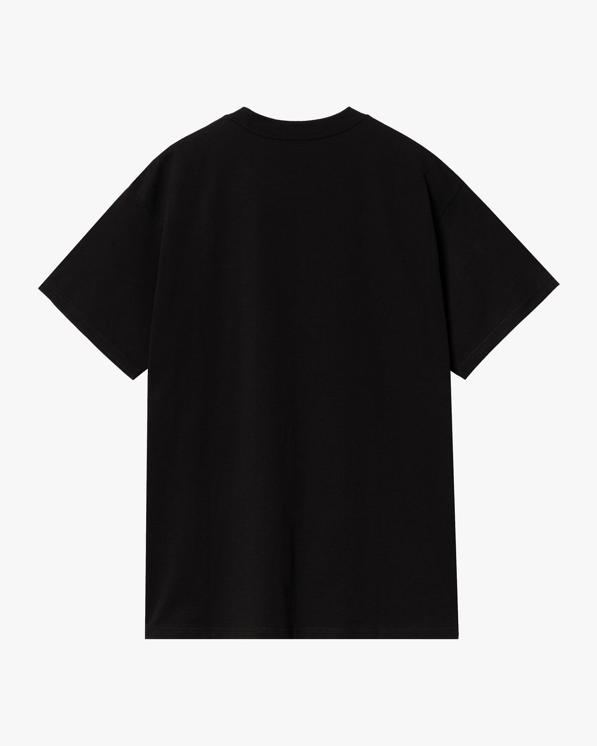 Carhartt WIP S/S Script Embroidery Tee - Black / White | Carhartt WIP T Shirts | JEANSTORE