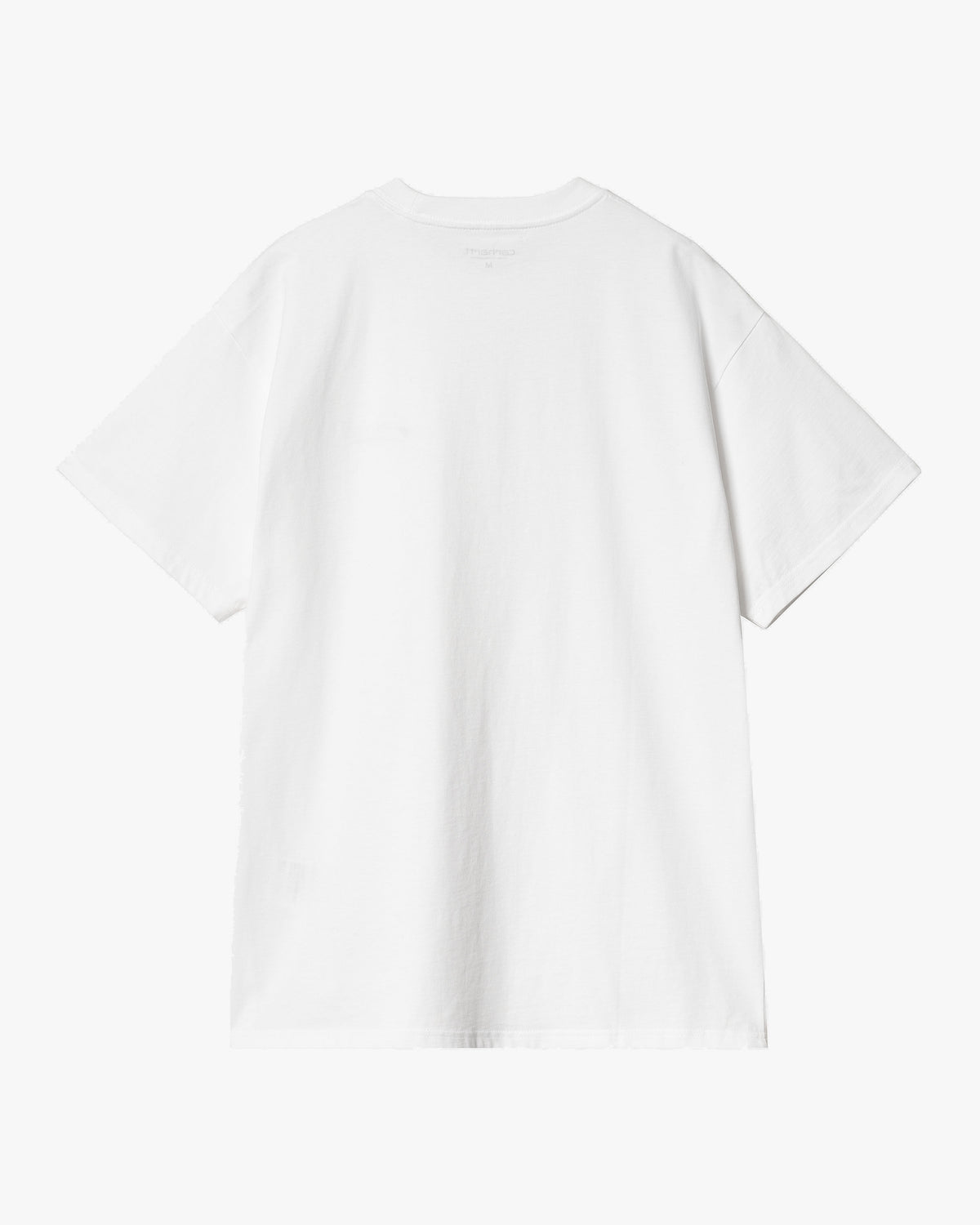 Carhartt WIP S/S Script Embroidery Tee - White / Black | Carhartt WIP T Shirts | JEANSTORE