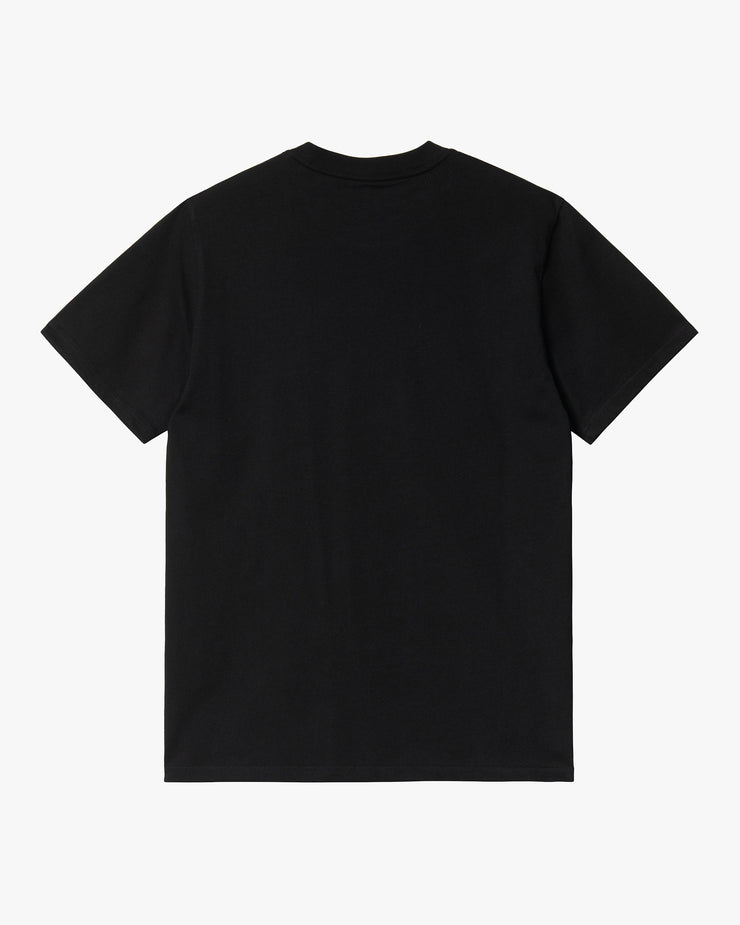 Carhartt WIP S/S Script Tee - Black / White | Carhartt WIP T Shirts | JEANSTORE