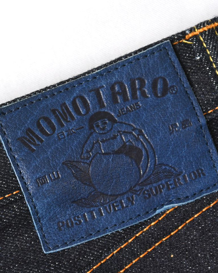 Momotaro 0605-SA Natural Tapered Mens Jeans - 18oz Zimbabwe Cotton Selvedge / Sashiko GTB | Momotaro Jeans Jeans | JEANSTORE