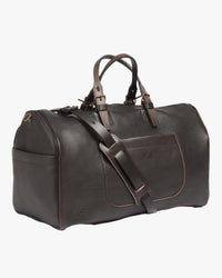 Bleu de Chauffe Hobo Liscio Travel Bag - Marron