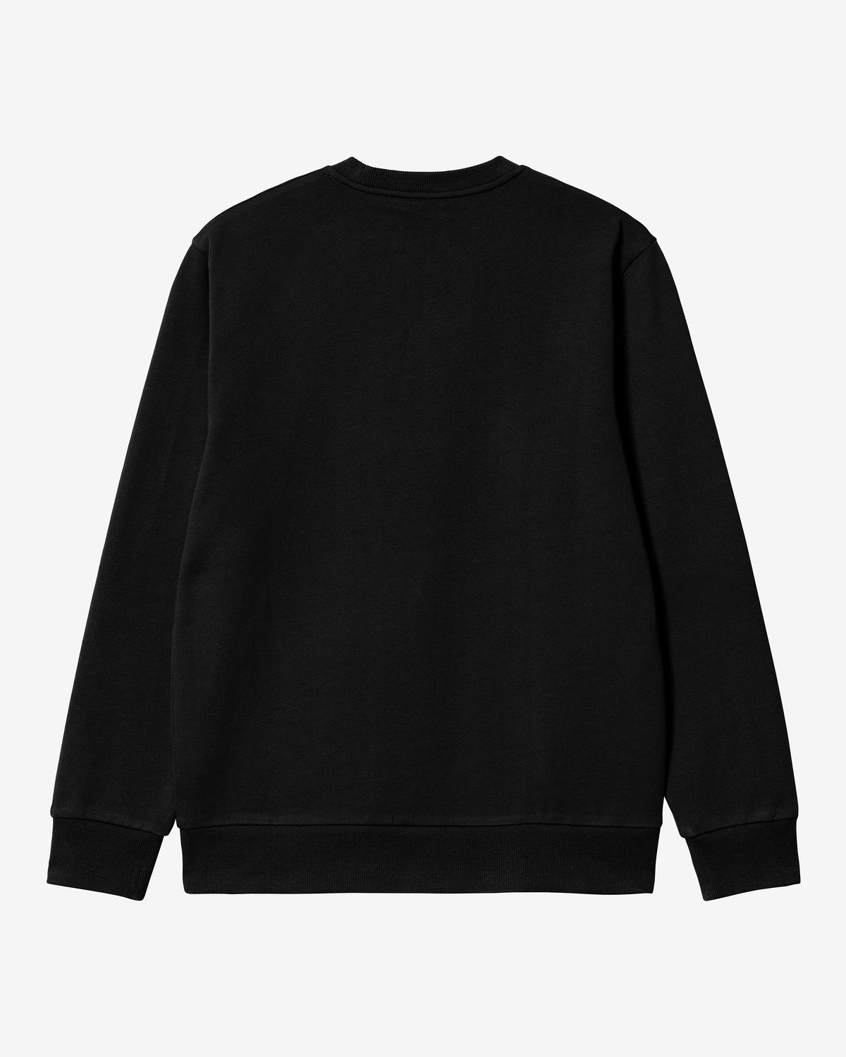 Carhartt WIP Script Embroidery Sweat - Black / White | Carhartt WIP Sweaters & Knitwear | JEANSTORE