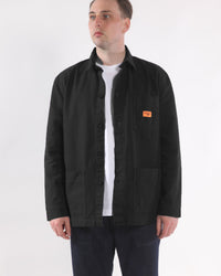 Service Works Classic Canvas Chore Shirt - Black | Service Works Jackets & Coats | JEANSTORE