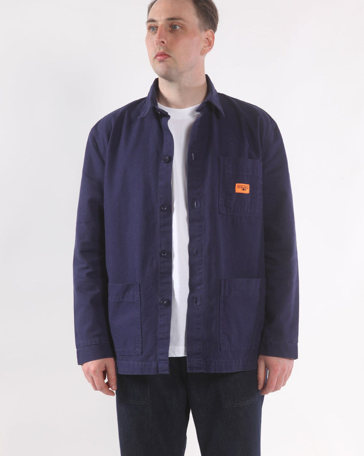 Service Works Classic Canvas Coverall Jacket - Navy | Service Works Jackets & Coats | JEANSTORE