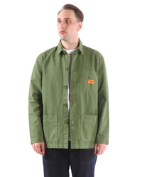 Service Works Classic Canvas Chore Shirt - Olive | Service Works Jackets & Coats | JEANSTORE