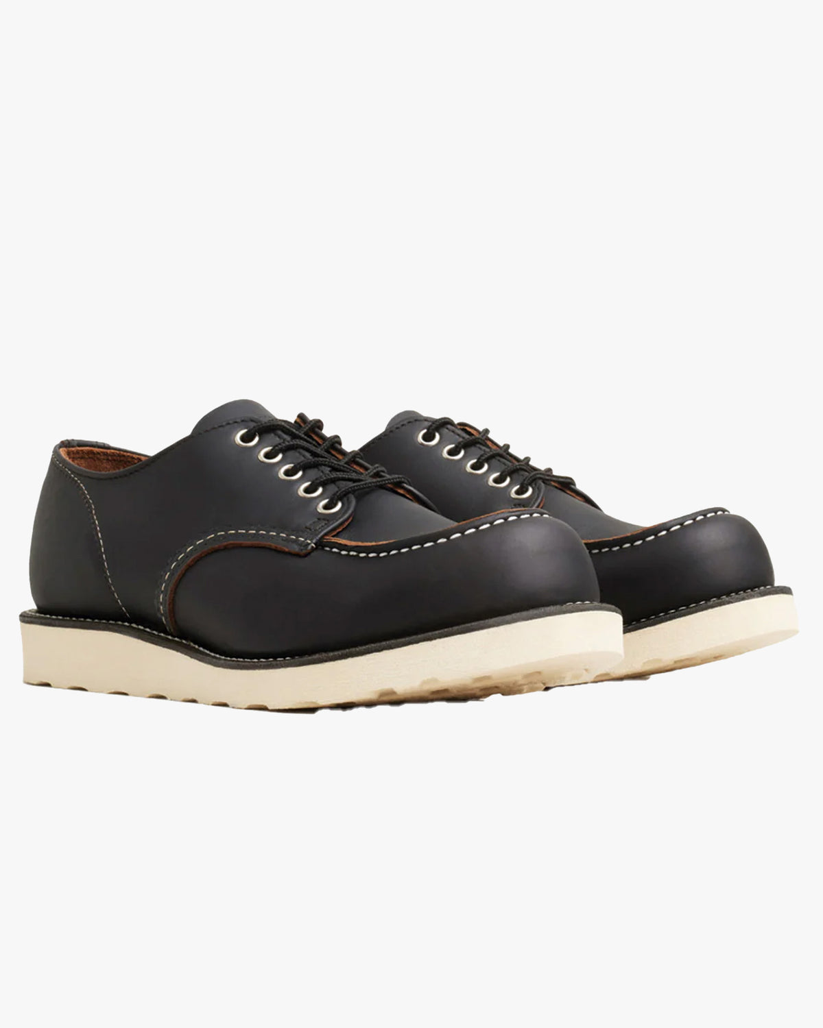 Red Wing 8090 Shop Moc Oxford Shoe - Black Prairie | Red Wing Shoes | JEANSTORE