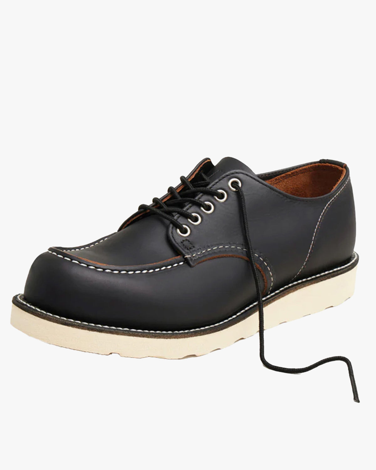 Red Wing 8090 Shop Moc Oxford Shoe - Black Prairie | Red Wing Shoes | JEANSTORE