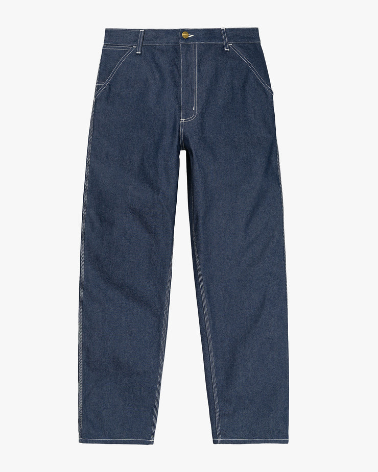 Carhartt WIP Simple Pant Loose Fit Mens Jeans - Blue Rigid