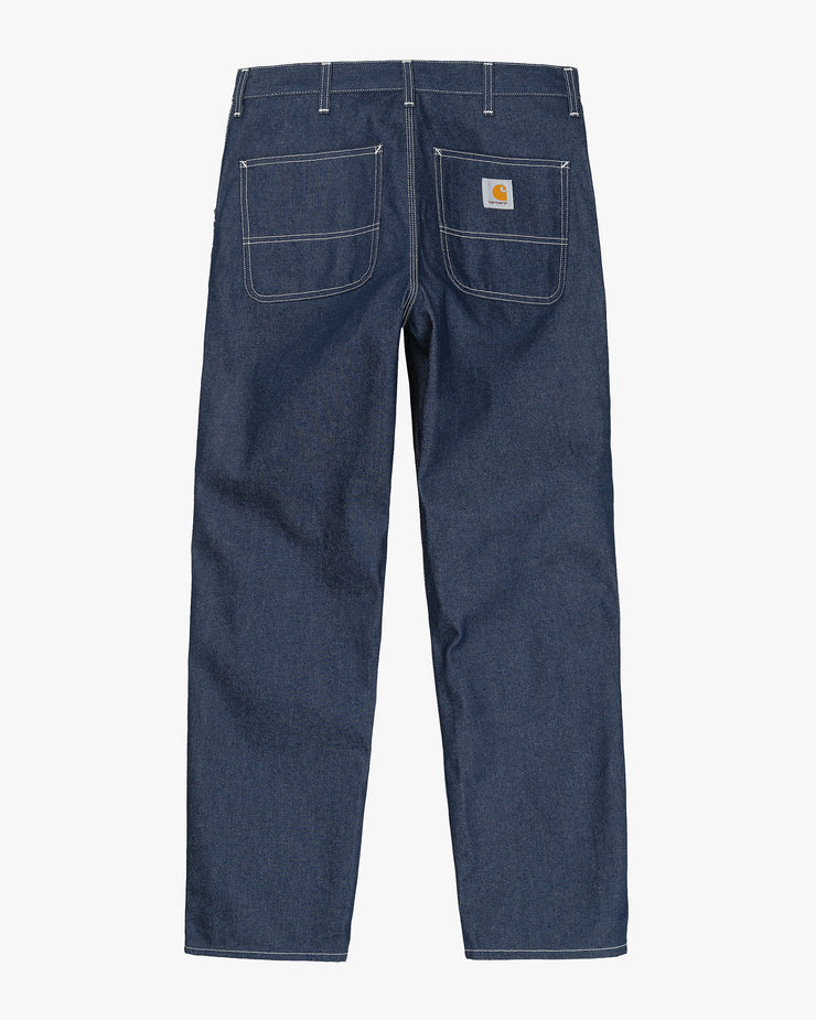 Carhartt WIP Simple Pant Loose Fit Mens Jeans - Blue Rigid