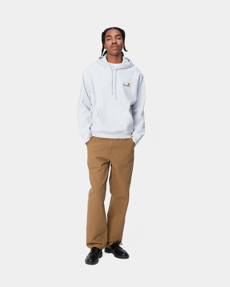 Carhartt WIP Simple Pant Loose Fit Canvas Trousers - Hamilton Brown Rinsed