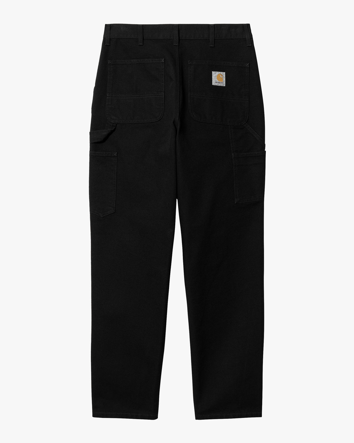 Carhartt WIP Single Knee Pant Relaxed Fit Canvas Trousers - Black Rinsed | Carhartt WIP Chinos & Trousers | JEANSTORE
