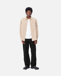 Carhartt WIP Single Knee Pant Relaxed Fit Canvas Trousers - Black Rinsed | Carhartt WIP Chinos & Trousers | JEANSTORE