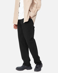 Carhartt WIP Single Knee Pant Relaxed Fit Canvas Trousers - Black Rinsed | Carhartt WIP Chinos & Trousers | JEANSTORE