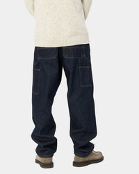 Carhartt WIP Single Knee Pant Relaxed Fit Mens Jeans - Blue Rinsed | Carhartt WIP Jeans | JEANSTORE