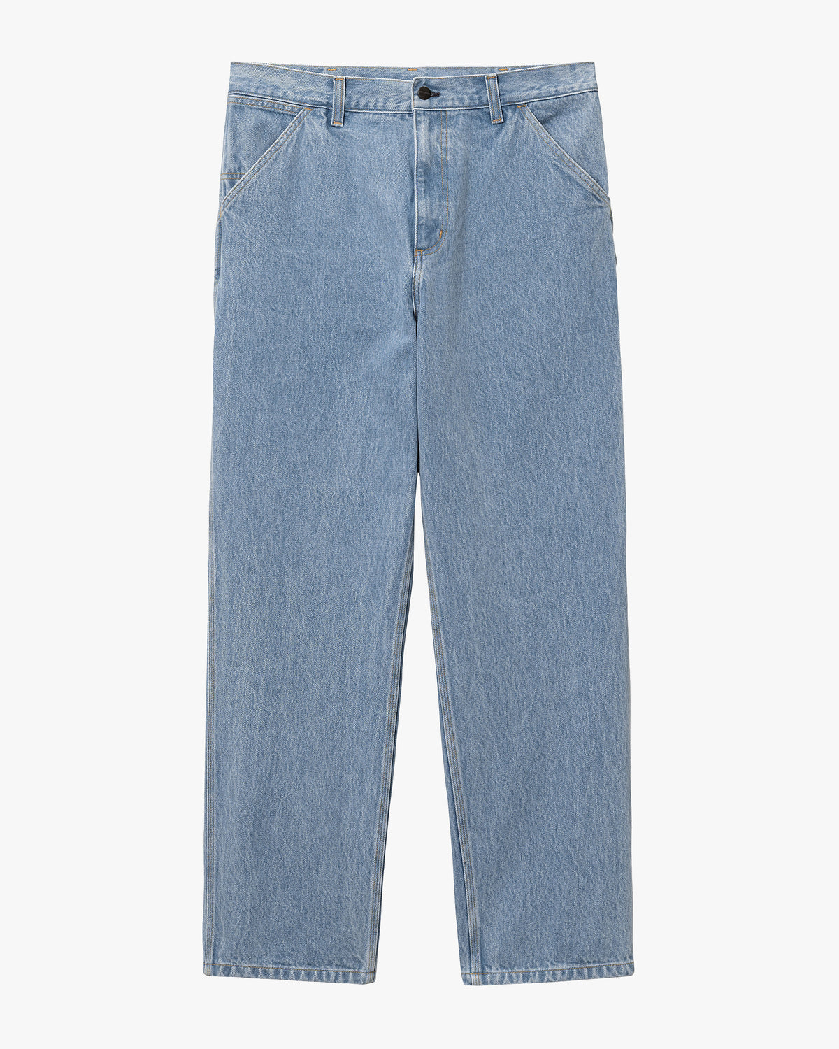 Carhartt WIP Single Knee Pant Relaxed Fit Mens Jeans - Blue Stone Bleached | Carhartt WIP Jeans | JEANSTORE