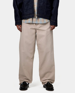 Carhartt WIP Single Knee Pant Relaxed Fit Canvas Trousers - Dusky Beige Stone Canvas