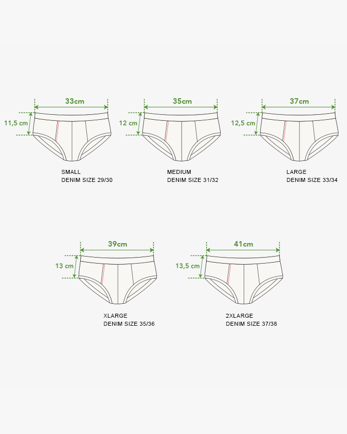 Hemen Biarritz Etor Brief - Grey Heather | Hemen Biarritz Underwear | JEANSTORE