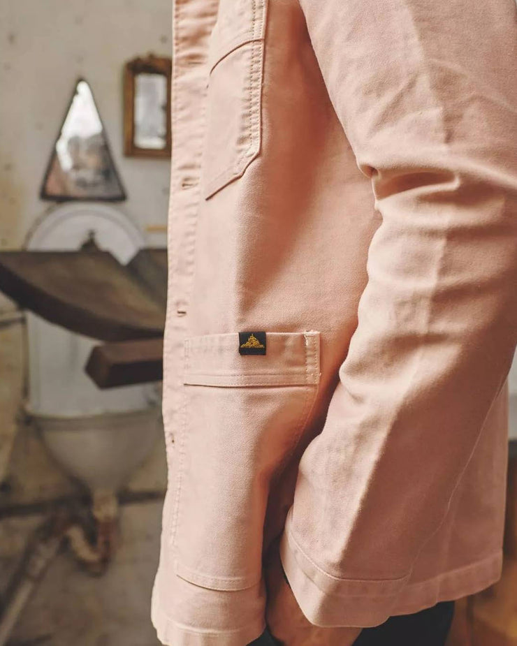 Le Mont St Michel Moleskin Authentic Work Jacket - Ash Pink | Le Mont St Michel Jackets & Coats | JEANSTORE