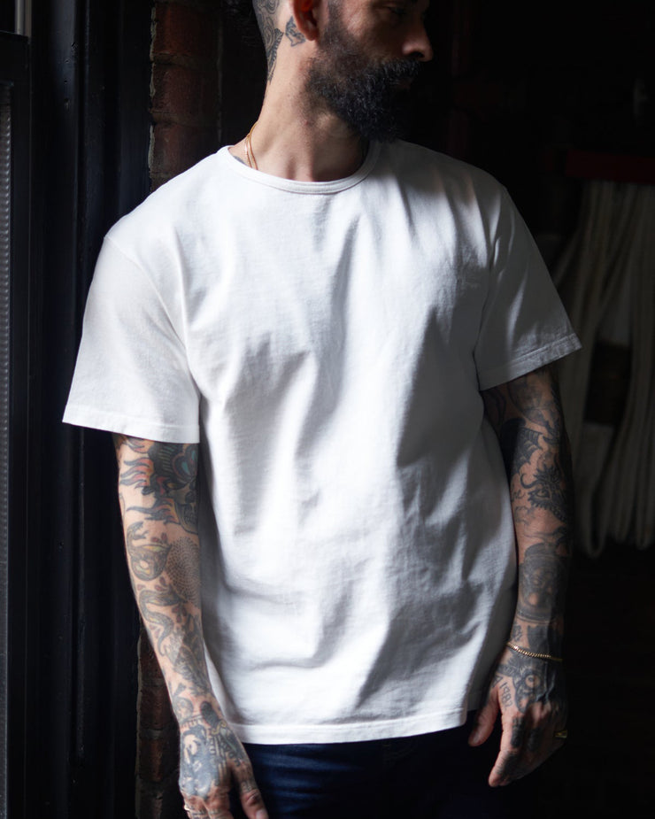 Upstate Stock 50/50 Upcycled Cotton Classic Tee - White