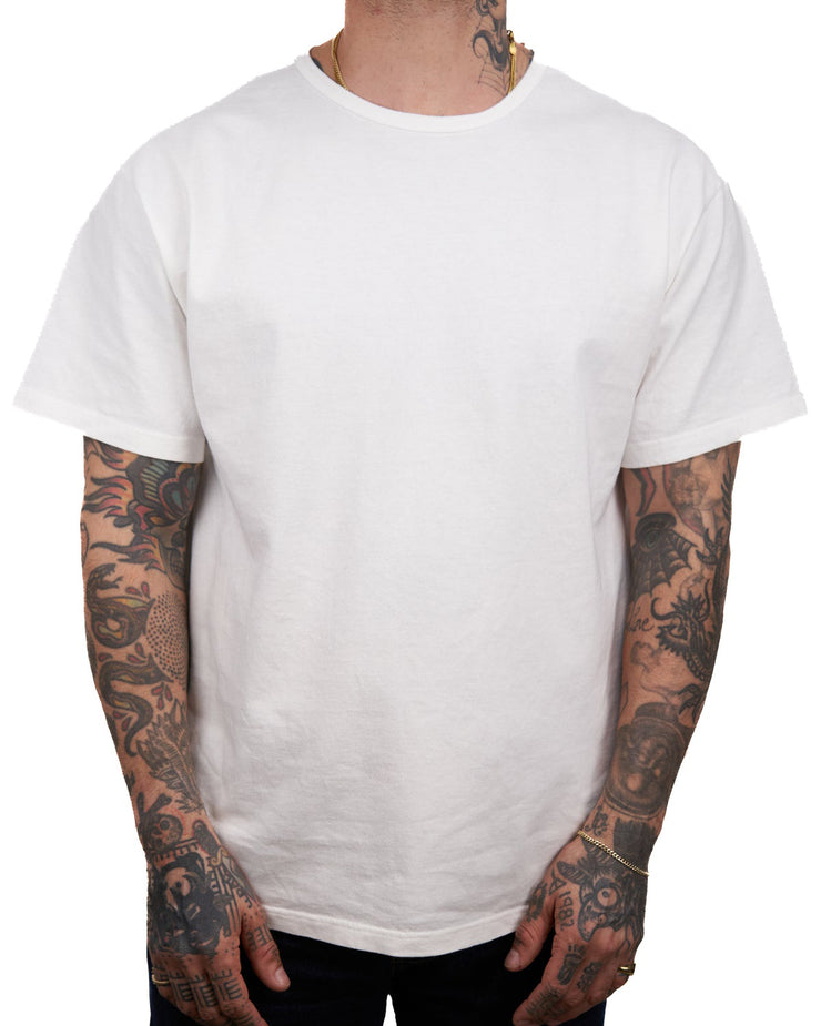 Upstate Stock 50/50 Upcycled Cotton Classic Tee - White