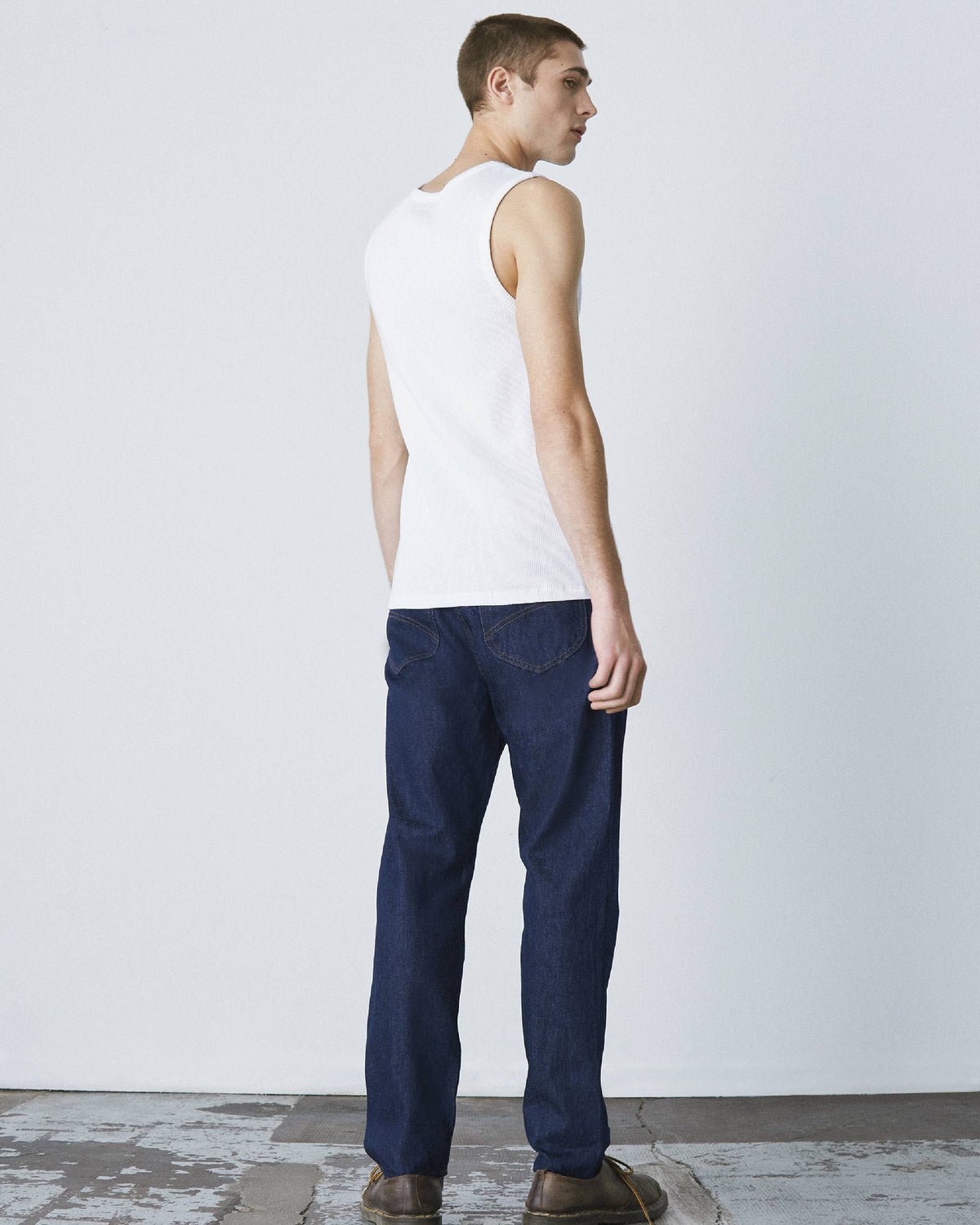 Le Mont St Michel Timmy Marcel Tank Top Off White JEANSTORE le-mont-st-michel-timmy-marcel-tank-top-off-white-jeanstore