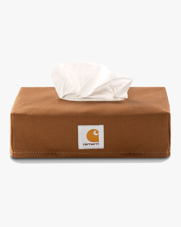 Carhartt WIP Tissue Box Cover - Hamilton Brown
