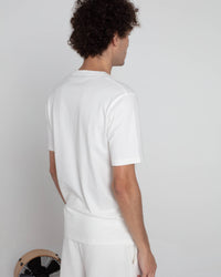 Le Mont St Michel Trenor Henley Tee - Off White | Le Mont St Michel T Shirts | JEANSTORE