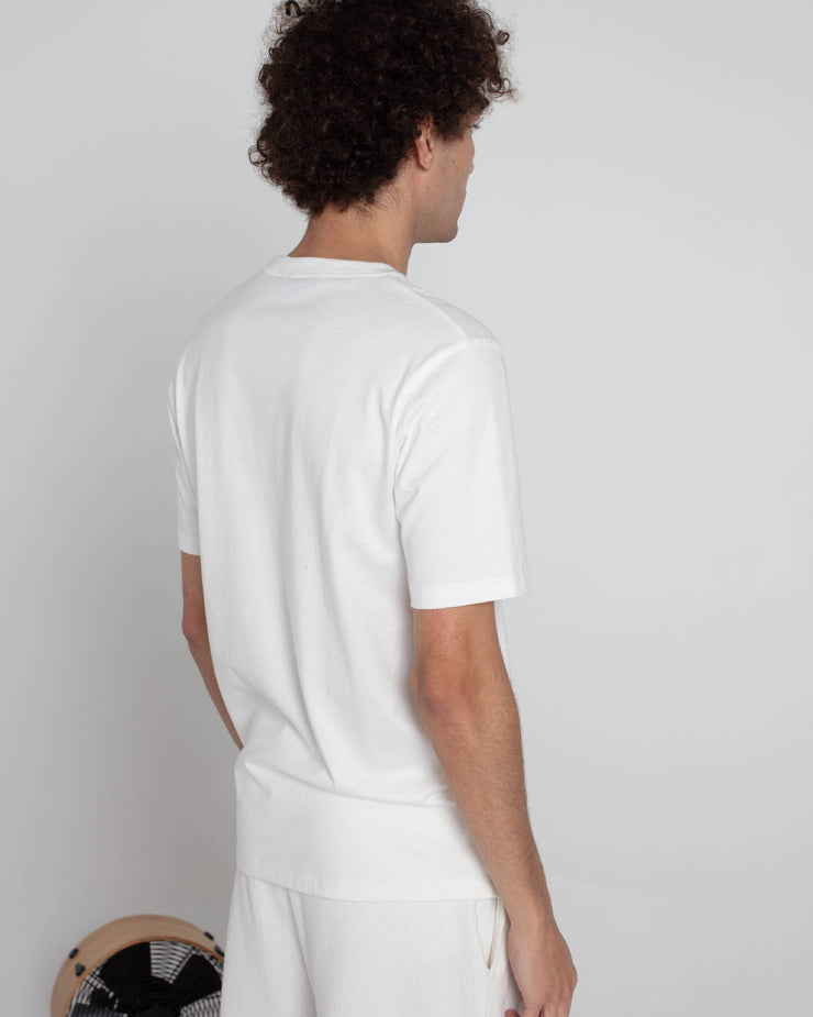 Le Mont St Michel Trenor Henley Tee - Off White